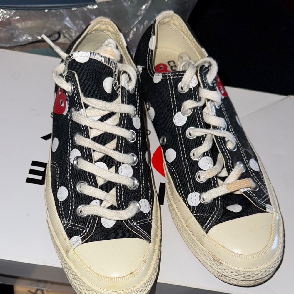 Come Des Garçon Poka Dot Sneakers